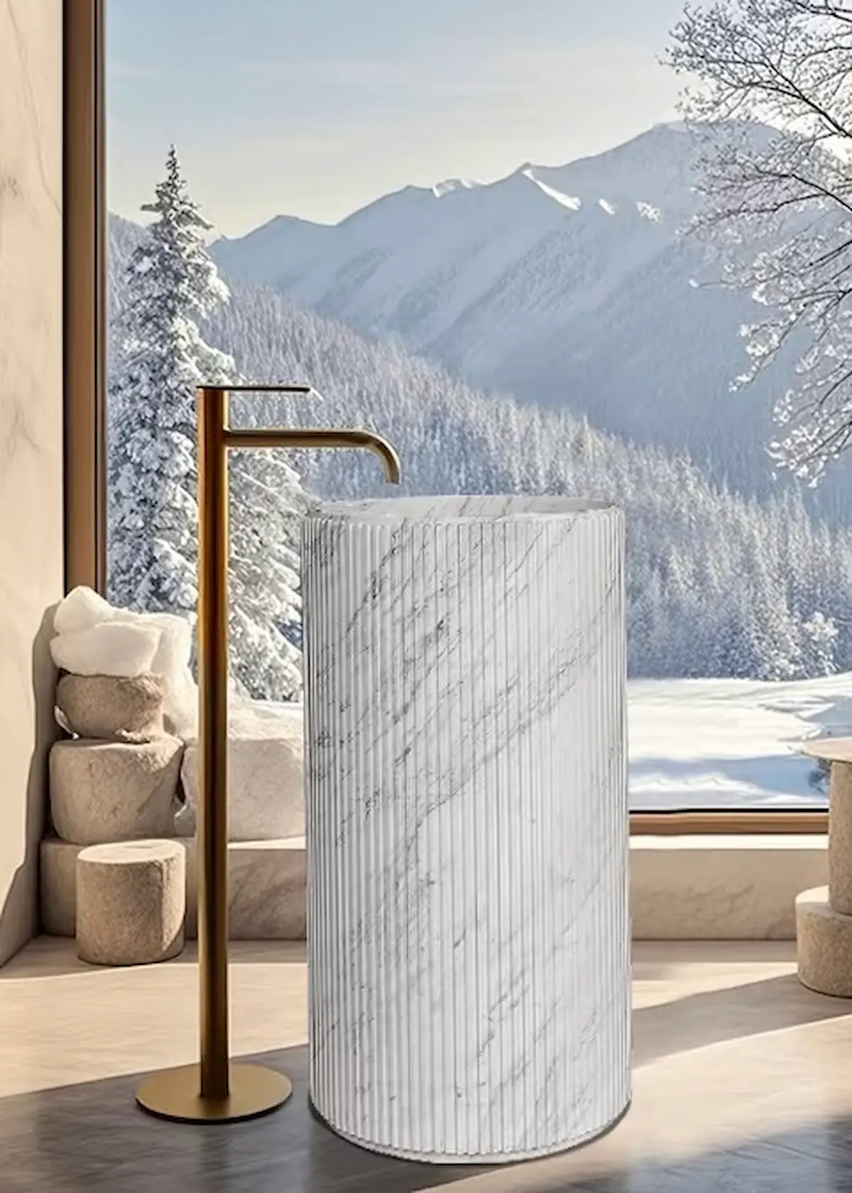 How to choose the best custom stone bathroom sink for luxury projects