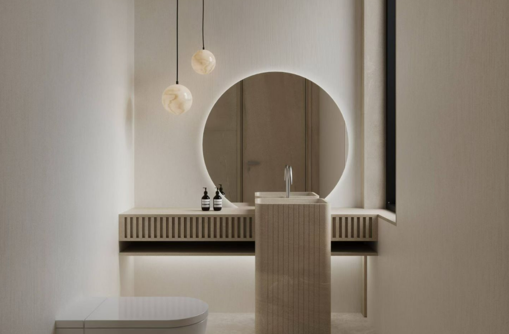 How to Custom a Stone Pedestal Sink for Hotel and Villa Projects
