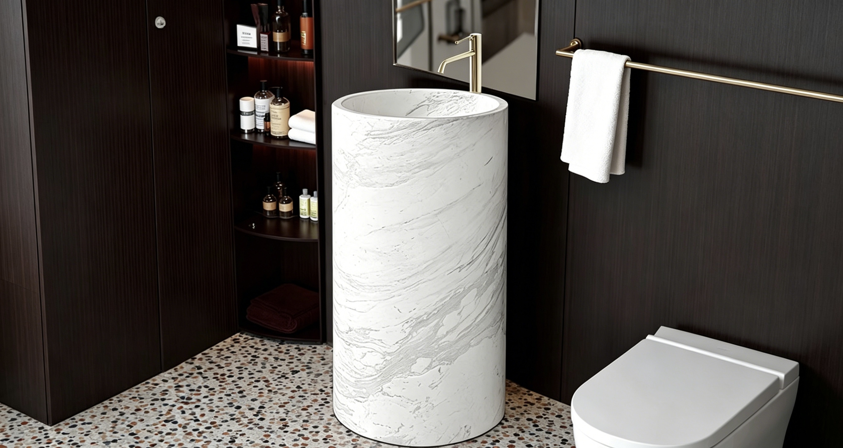 How to Choose the Right Stone for a Custom Bathroom Sink