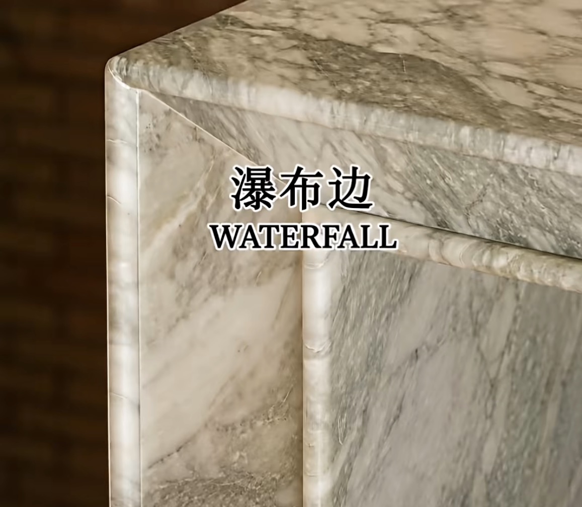 Edge profile and crafted details for stone products